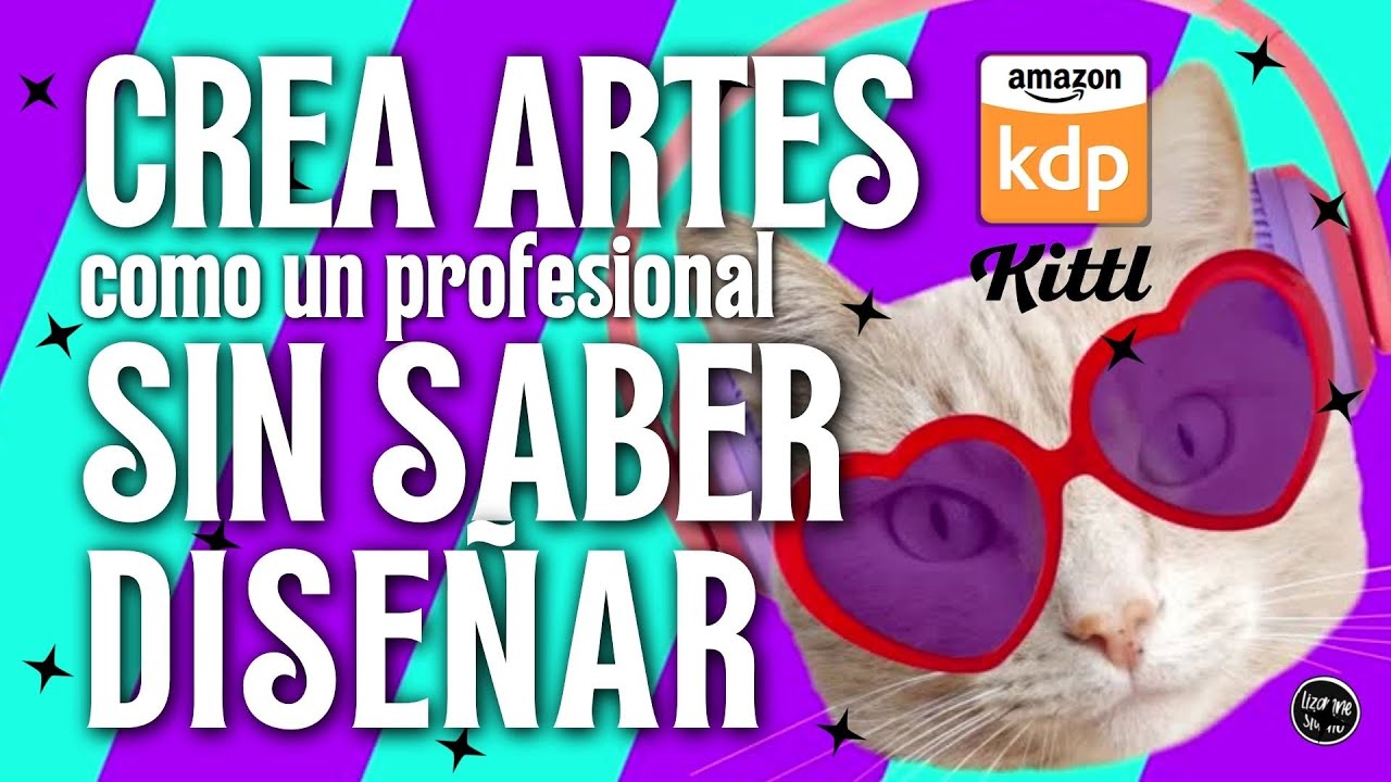 Crea portada de libro de bajo contenido/KDP y arte para POD sin saber diseñar: Tutorial @Kittldesign