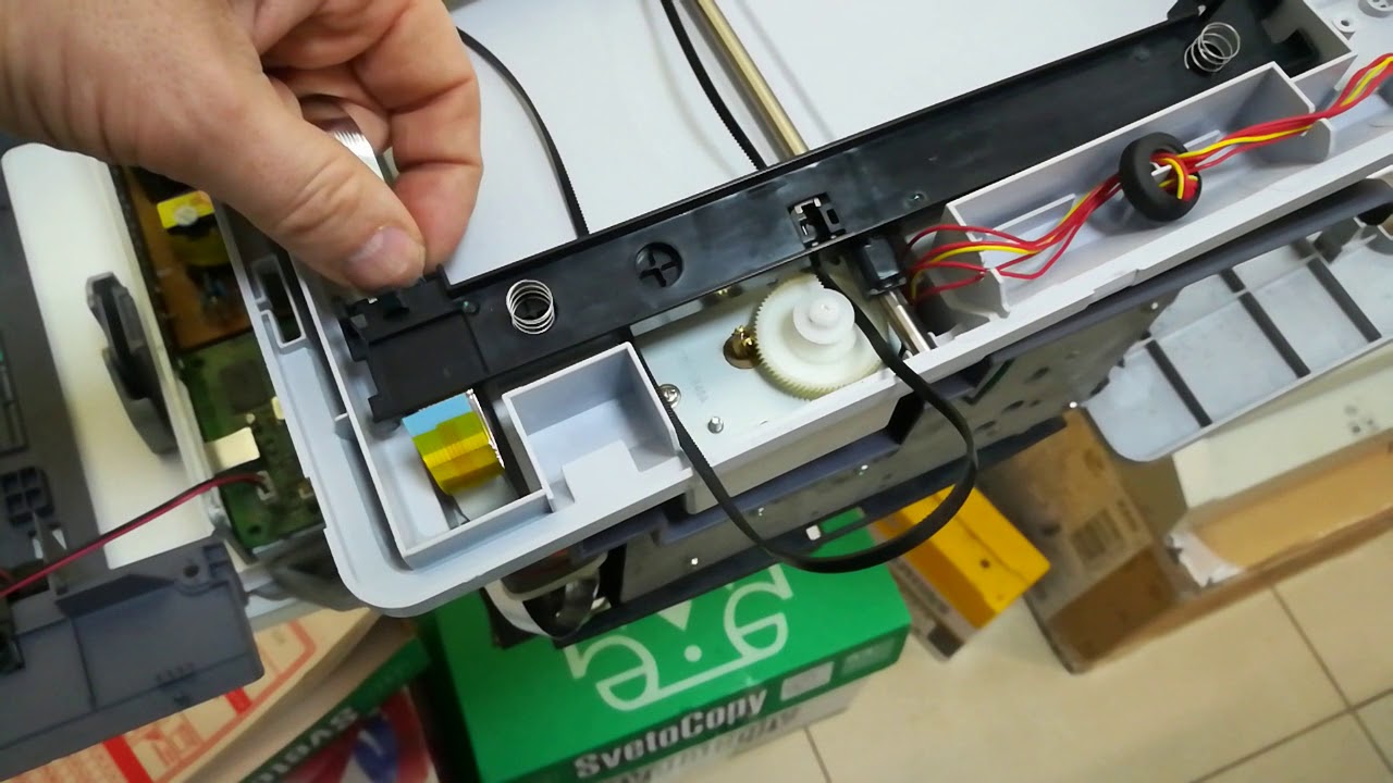 repair samsung SCX 4200 ремонт сканера