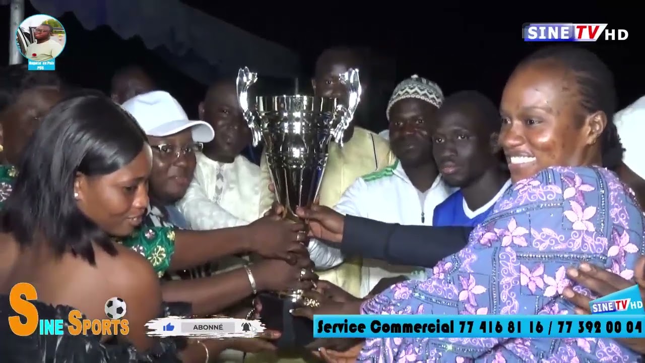 Grand finale zonale #Diarrer ASC thiohine VS ASC mbog diom avec la marraine Mme Faye jeanne pauline