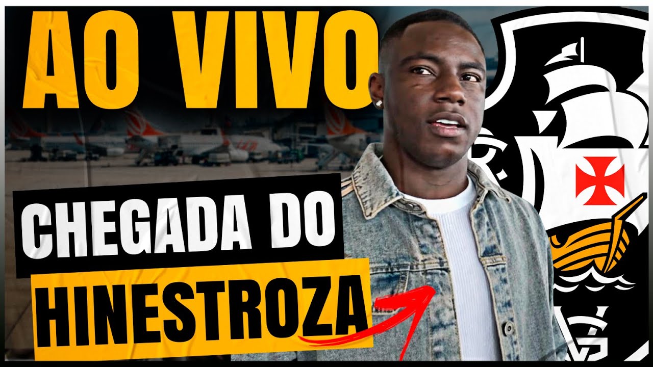 PLANTÃO AO VIVO! HINESTROZA DESEMBARCA NO RIO PARA ASSINAR COM O VASCÃO