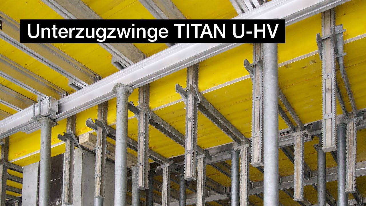 Unterzugschalung mit Unterzugzwinge TITAN U-HV