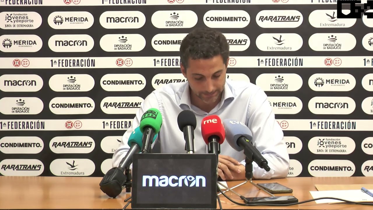 Rueda de Prensa del Balace Económico del club | Temporada 24/25 | AD Mérida