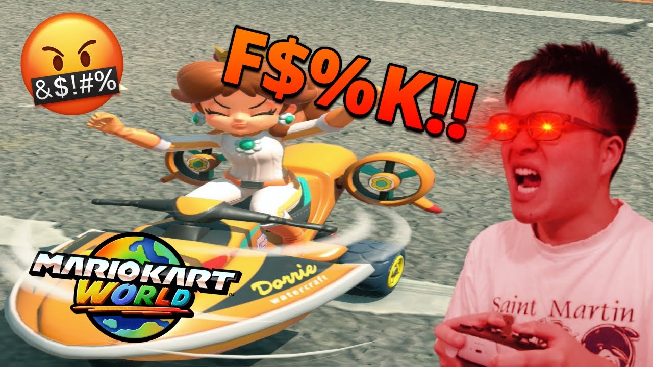 Подборка моментов ярости из Mario Kart World!! (БЕЗ ЦЕНЗУРЫ)