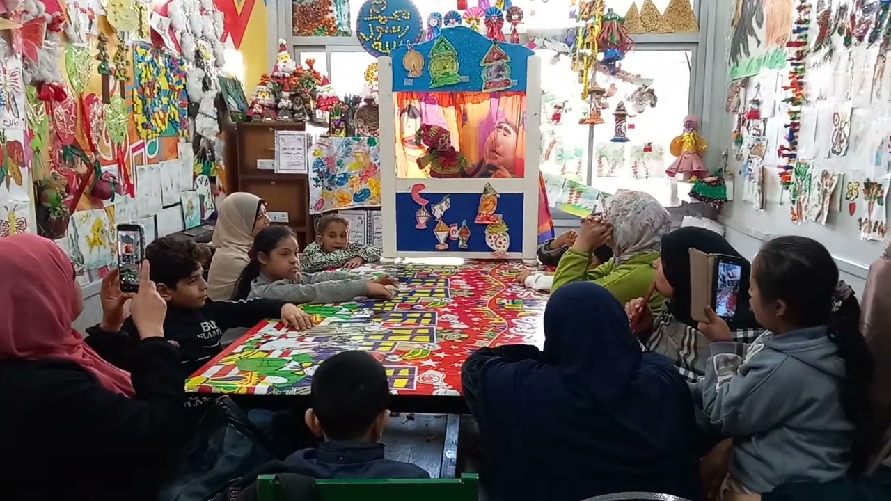 زينة رمضان @puppets show 