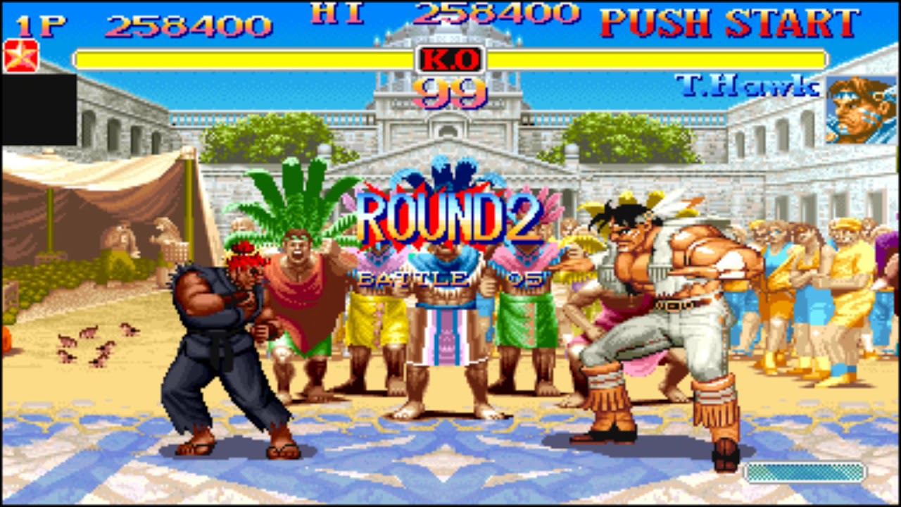 Super Street Fighter II Turbo Arcade Very Hard Play Through Evil Ryu