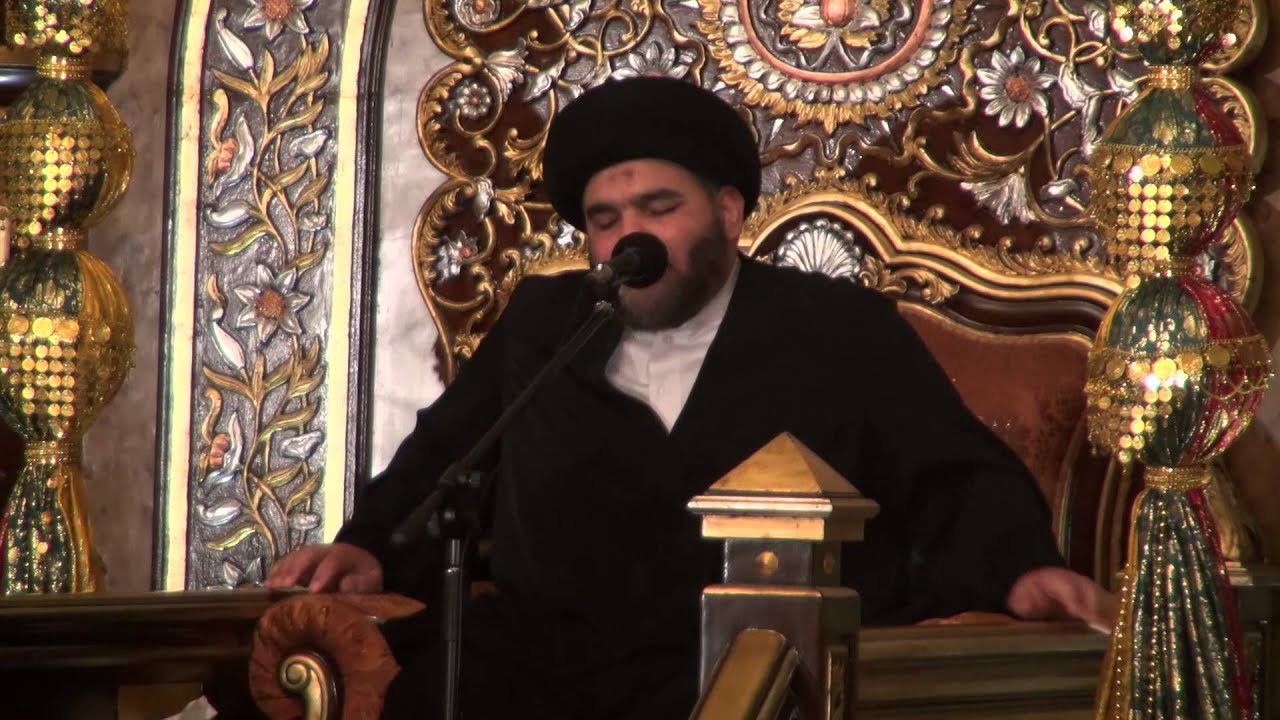 السيد ضياء الخباز ( وفاة السيدة رقيه بنت الحسين عليهما السلام ) 5-2-1436 هـ