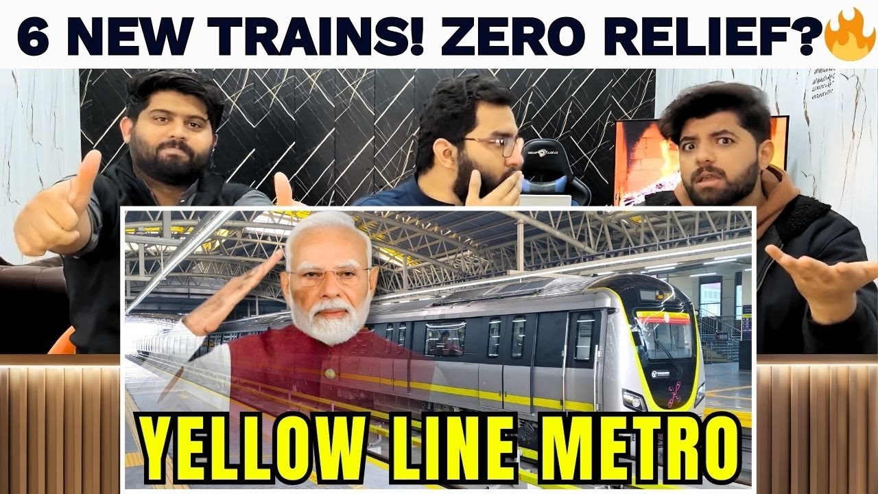 Reaction On Bengaluru Metro Yellow Line First Ride | पहली सवारी | Pakistani Reaction 🔥