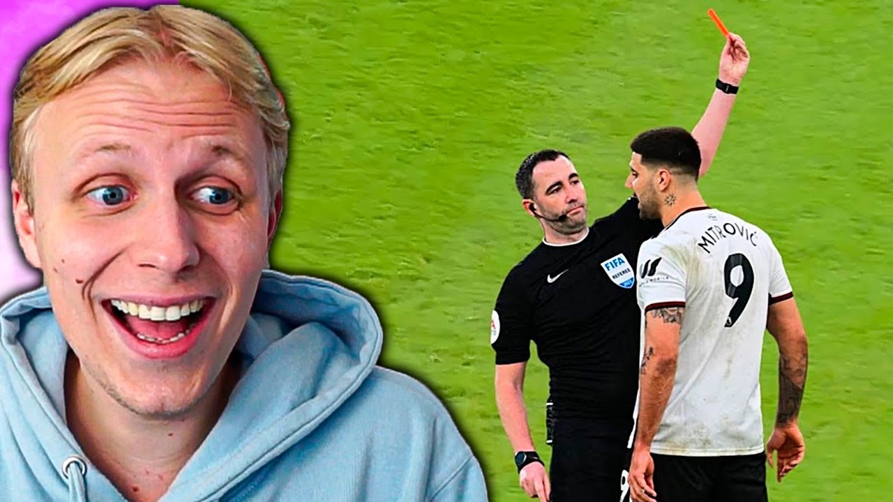 De mest LEGENDARISKE røde kort i FODBOLD!