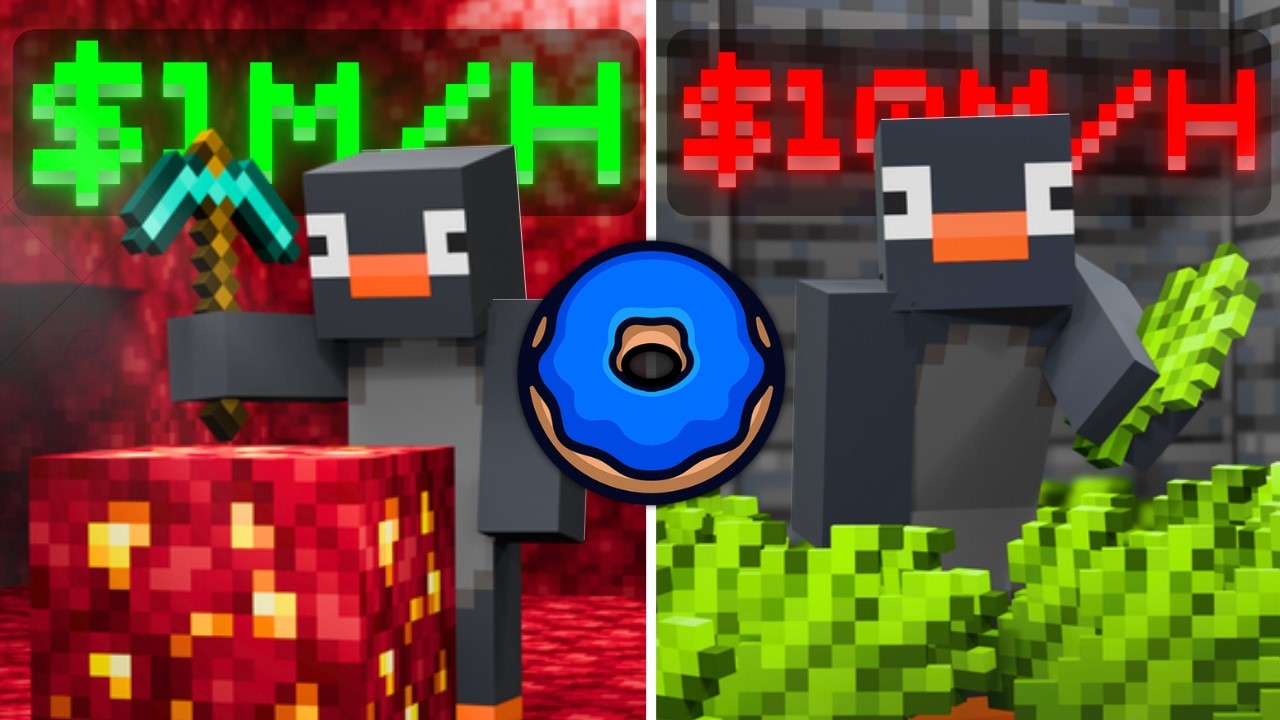 Trying 5-Star Methods to Make 100M on The Donut SMP!