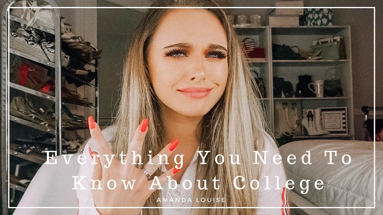 Everything You Need To Know About College: Q&A ll Amanda Louise
