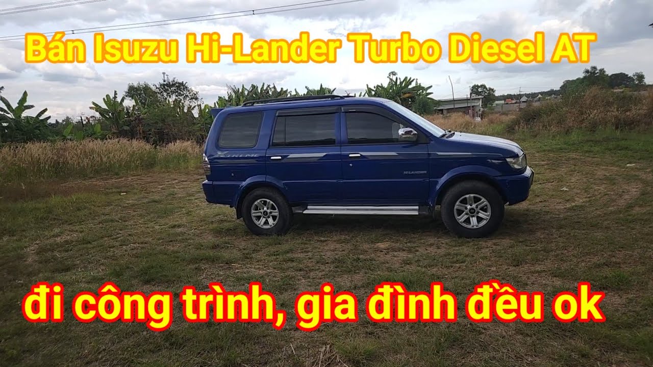 Bán Isuzu Hi-Lander Turbo Diesel AT – đi công trình, gia đình đều ok 0796822220 