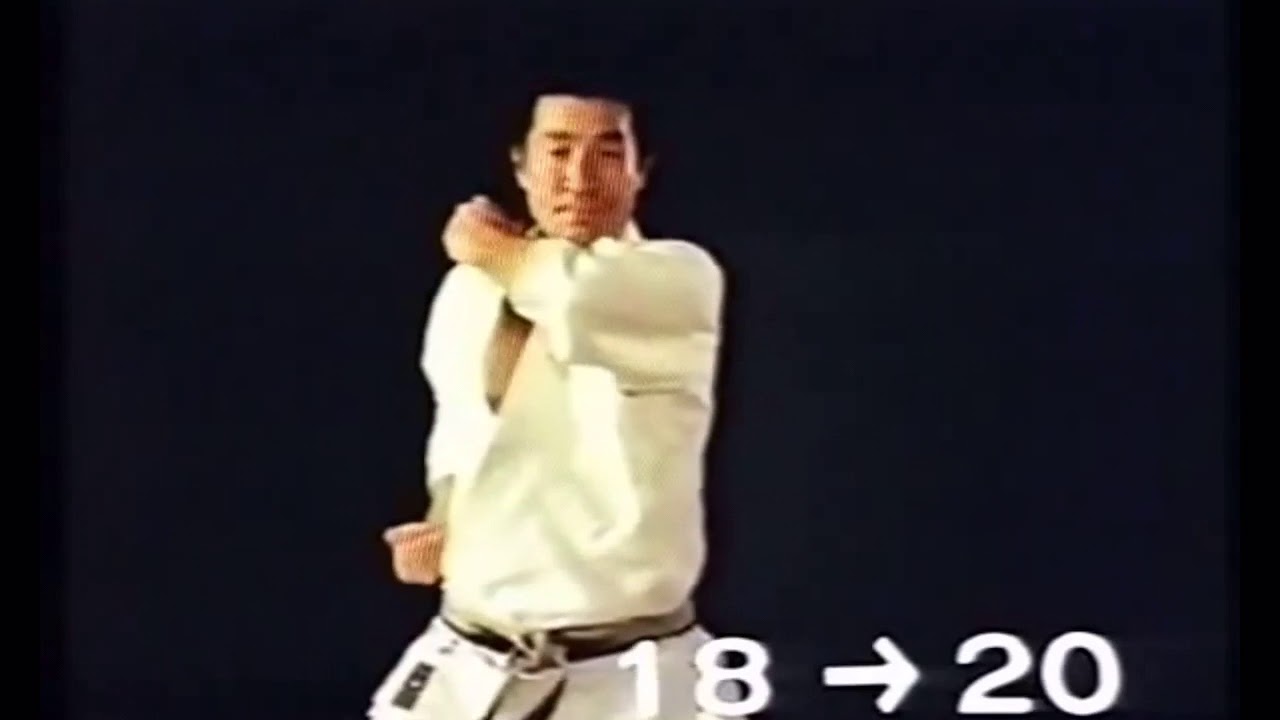Heian sandan kata Nakayama Sensei