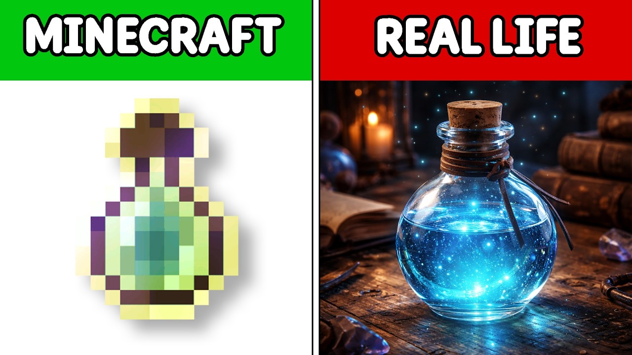 No Way Minecraft VS Real Life – Realistic Minecraft Is Here!