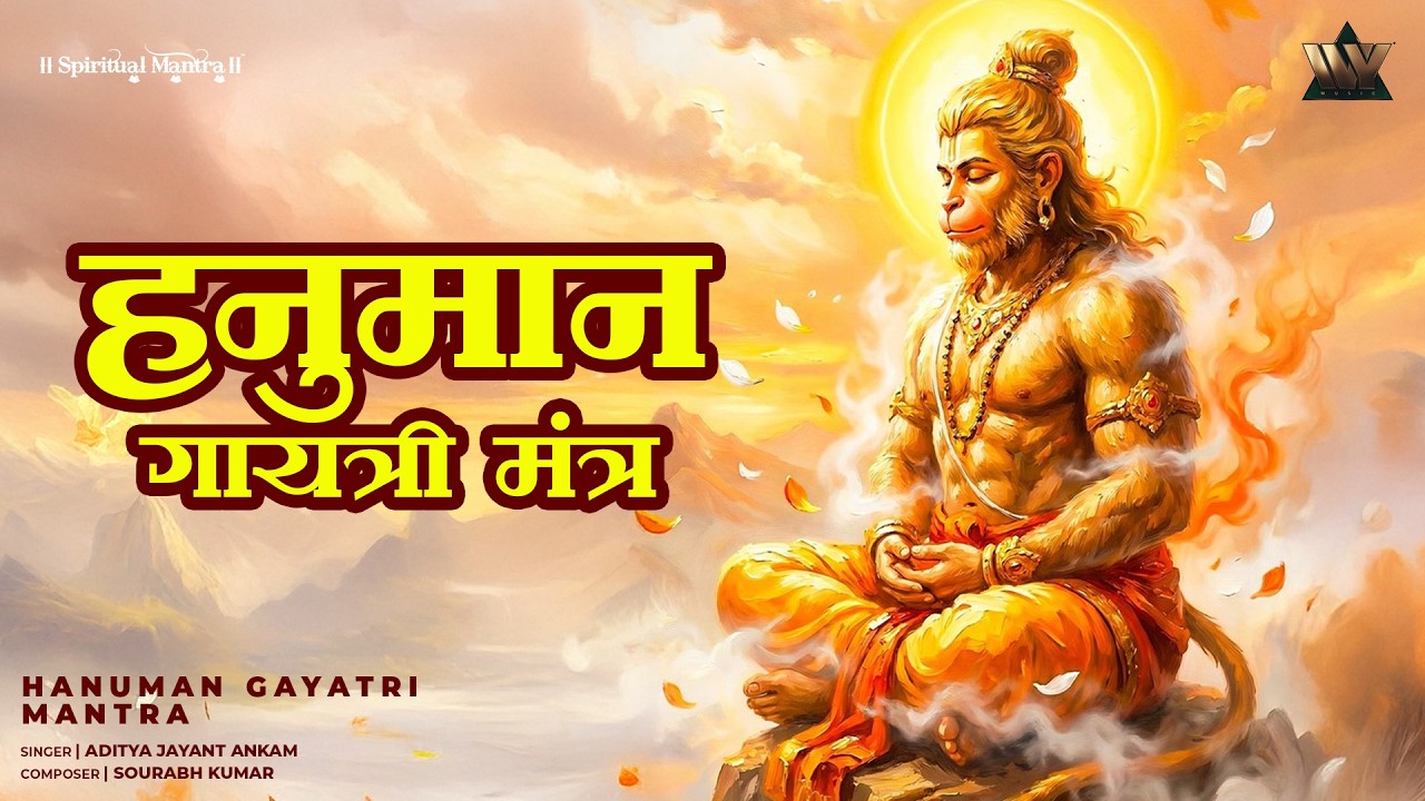 Hanuman Gayatri Mantra | Powerful Hanuman Mantra | Bajrangbali Bhakti Song