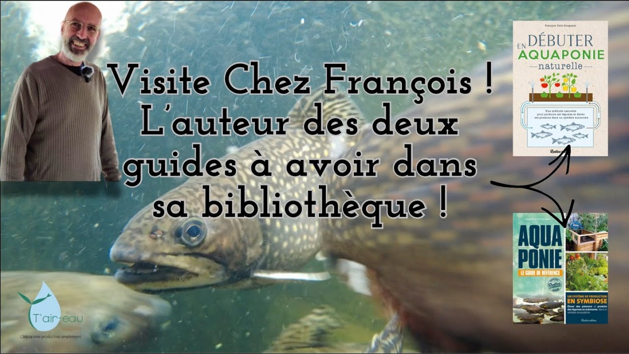 Visite chez François, l'auteur/aquaponiste !