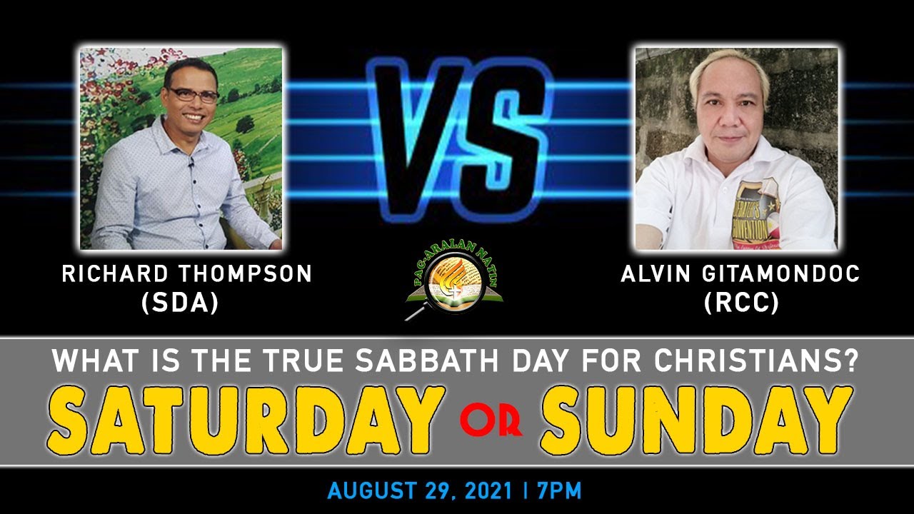 DEBATE: ROMAN CATHOLIC vs SEVENTH-DAY ADVENTIST | AUGUST 29, 2021.