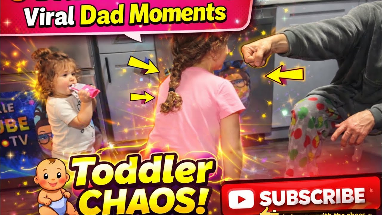 Full day parenting two toddlers 📺