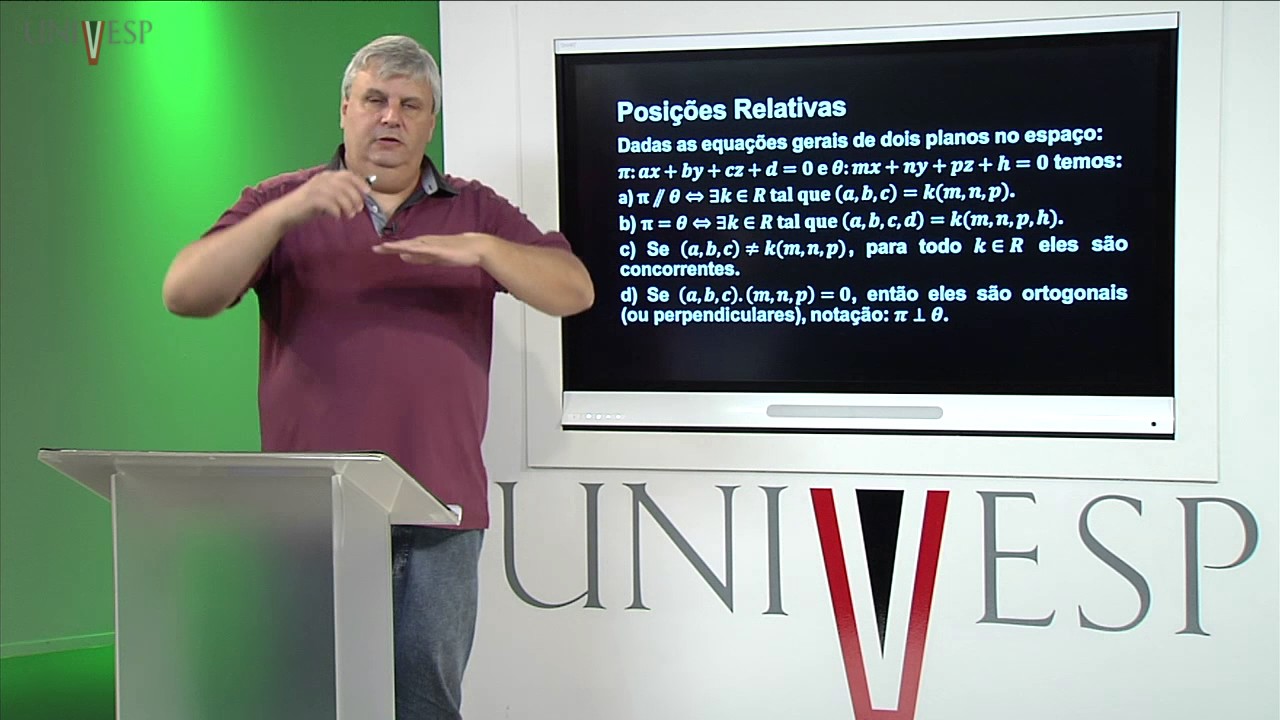 Geometria Analítica e Álgebra Linear - Aula 09 - Posições Relativas (Parte 1)