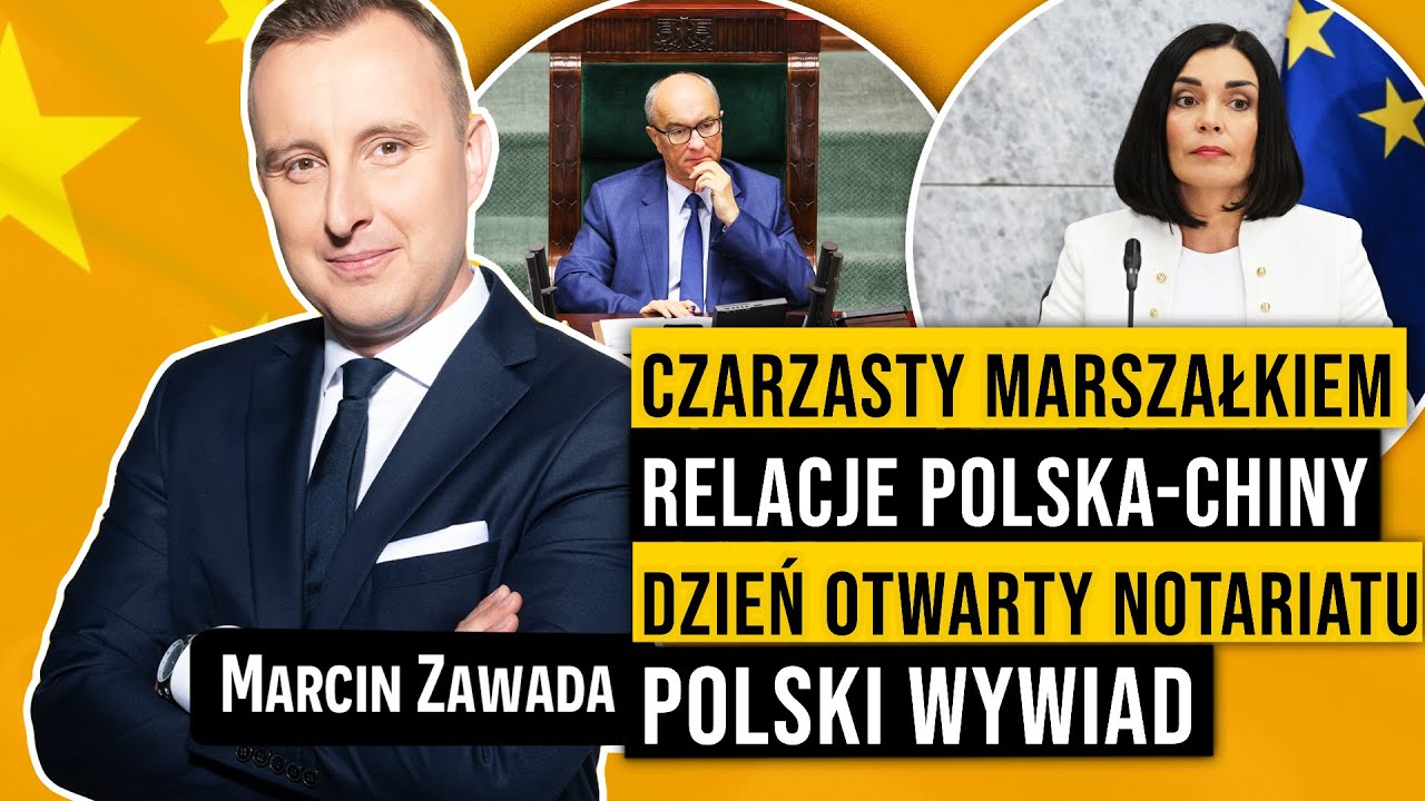 🔴 Komisja ds. Pegasusa, relacje polsko-chińskie, Dzień Otwarty Notariatu, polski wywiad | Onet Rano.