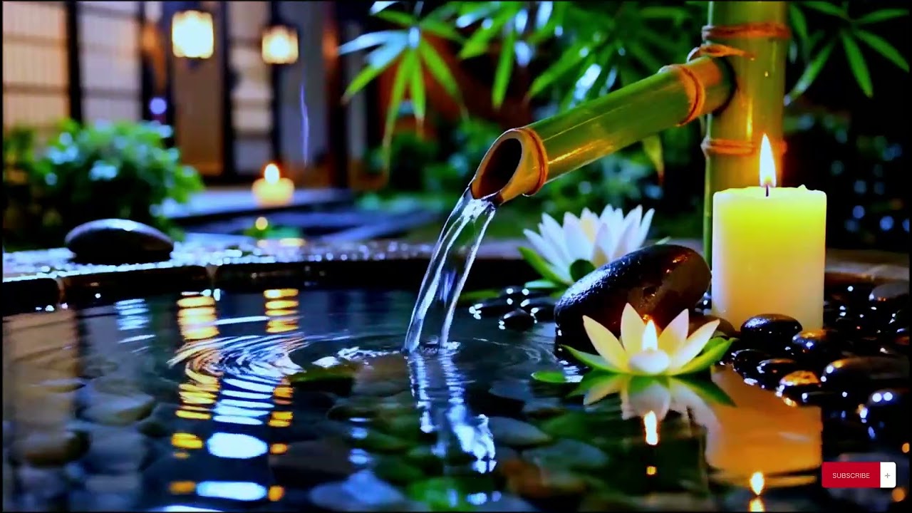 Healing Music for Insomnia 🌙 Calm Your Mind with Soft Water Sounds
