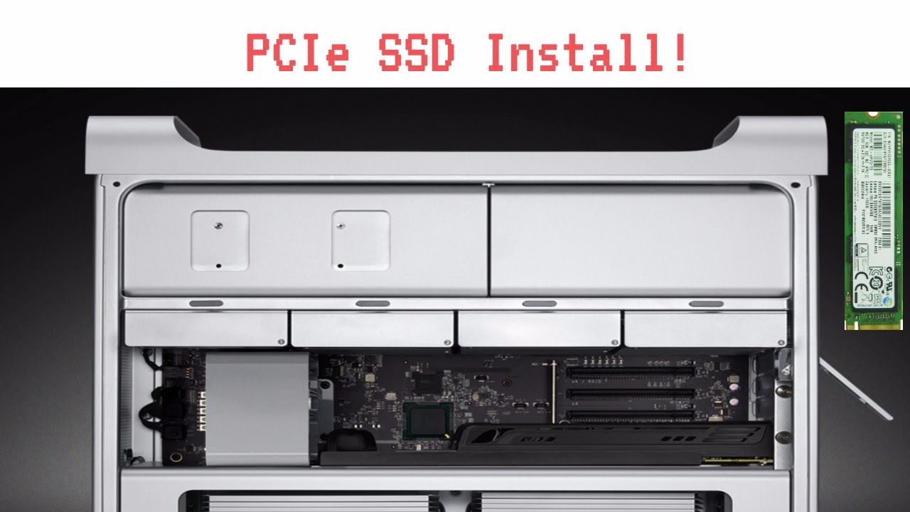 SM951 PCIe SSD install on 2010 Mac Pro!
