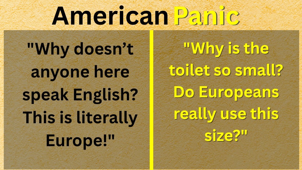 Proof Americans Panic Without Control Abroad