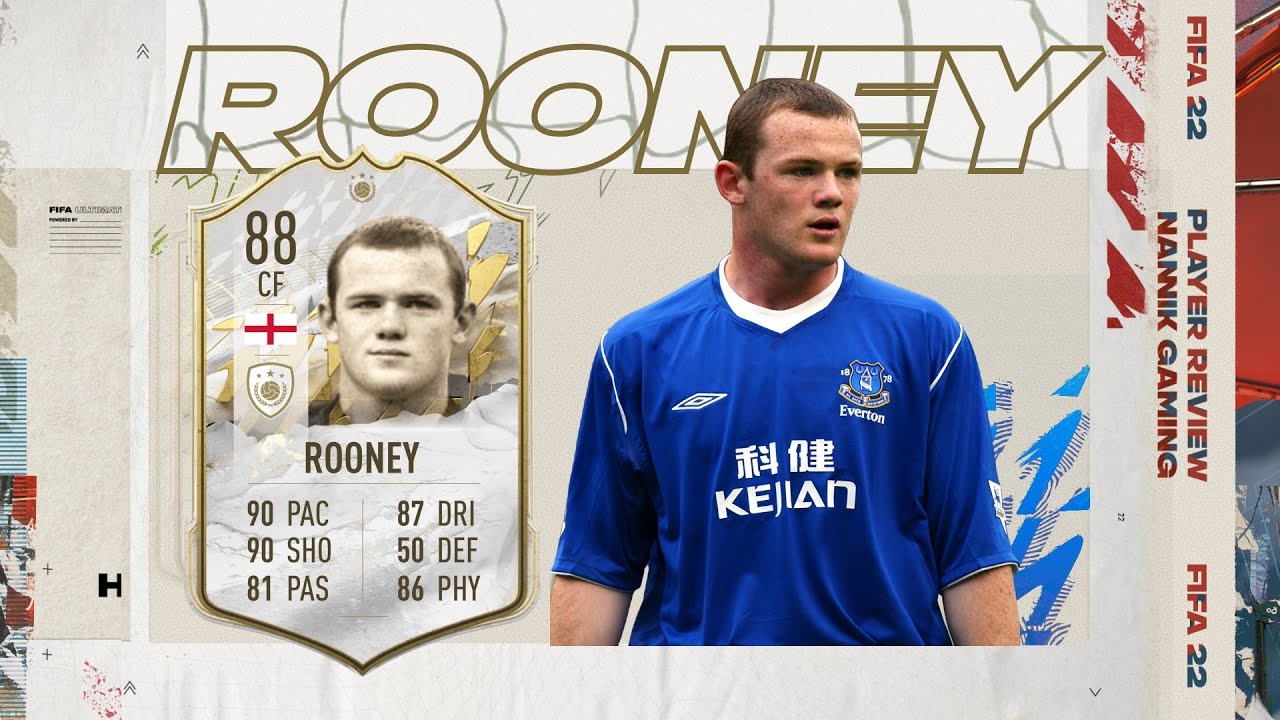 FIFA 22 MID 88 WAYNE ROONEY PLAYER REVIEW