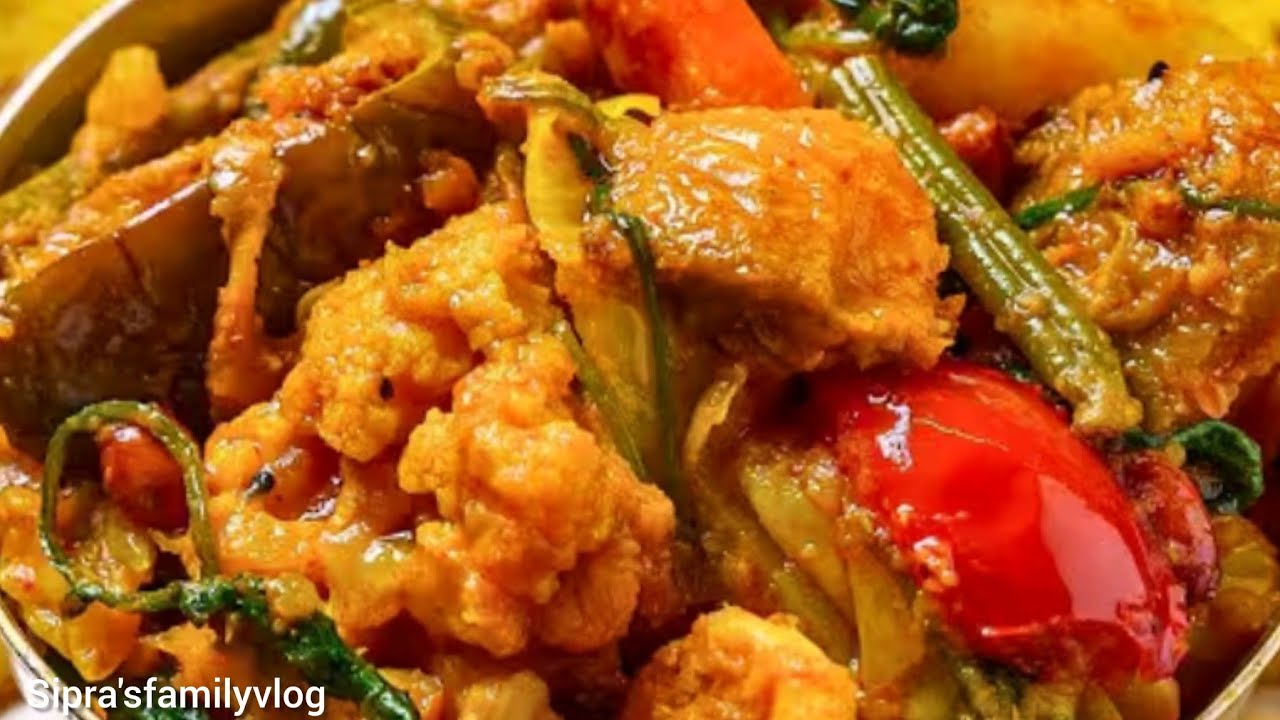 সরস্বতী পুজোয়  ভোগের খিচুড়ির সাথে স্পেশাল লাবড়া রেসিপি //labra Recipe In Bengali Style 