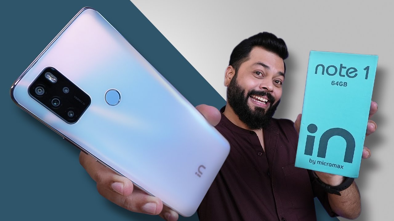 Micromax IN Note 1 Unboxing And First Impressions  ⚡ Has Micromax Made a Come Back?