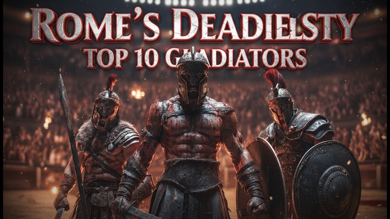 TOP 10 DEADLIEST GLADIATORS In History