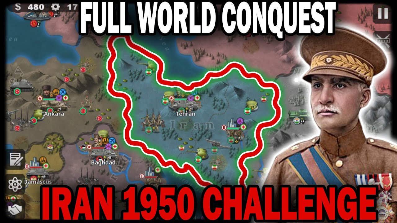 IRAN 1950 CHALLENGE WORLD CONQUEST! World Conqueror 4
