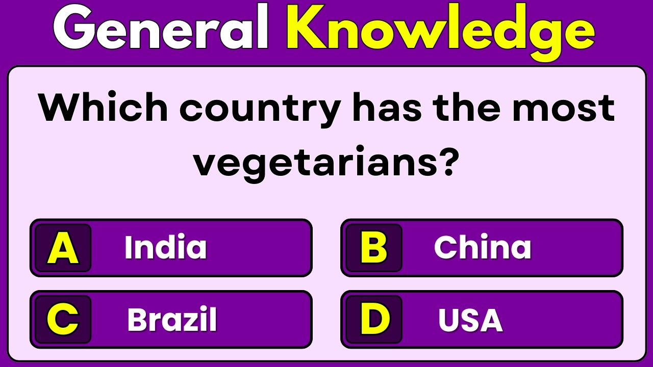 General Knowledge Quiz 2026 | 40 GK Questions with Answers | Ultimate Trivia Challenge