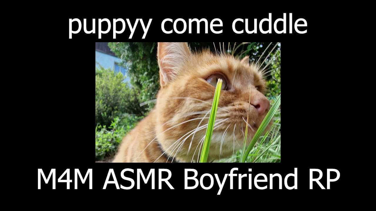M4M cuddling on your resting boyfriend [sleep aid] [rain sounds]