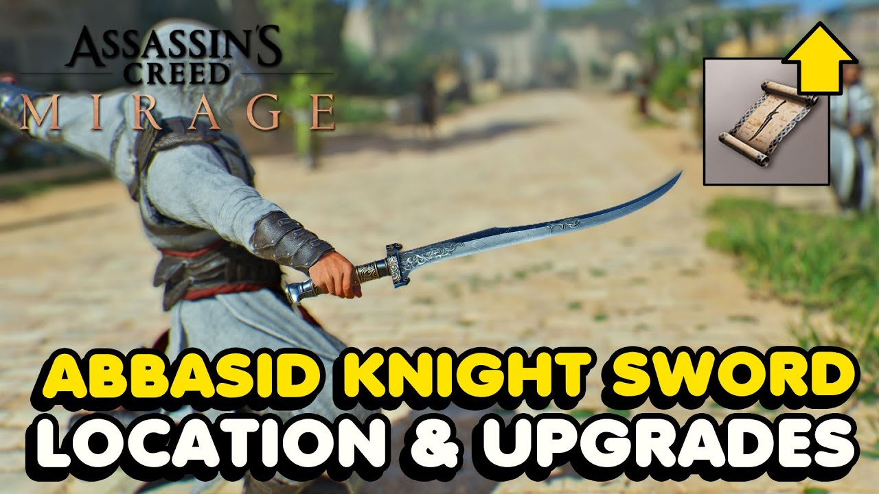 AC Mirage - Abbasid Knight Sword Location & Upgrade Schematics