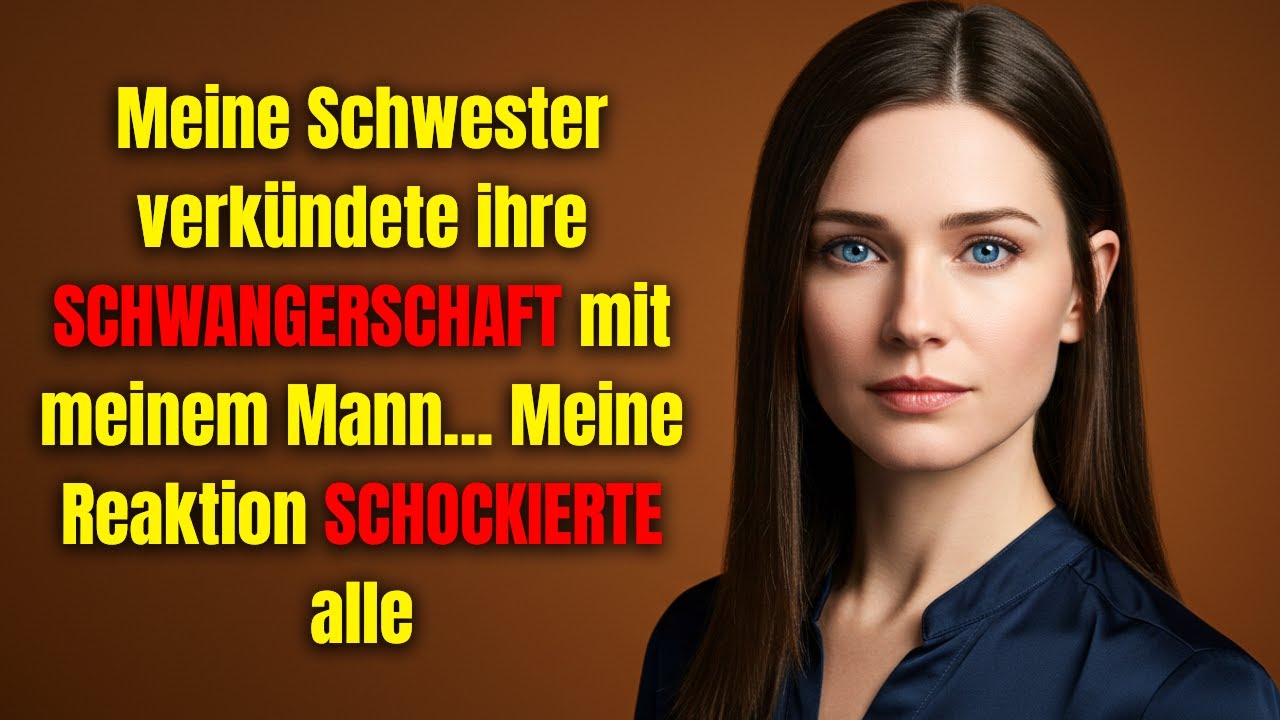 Meine Schwester verkündete ihre SCHWANGERSCHAFT mit meinem Mann… Meine Reaktion SCHOCKIERTE alle