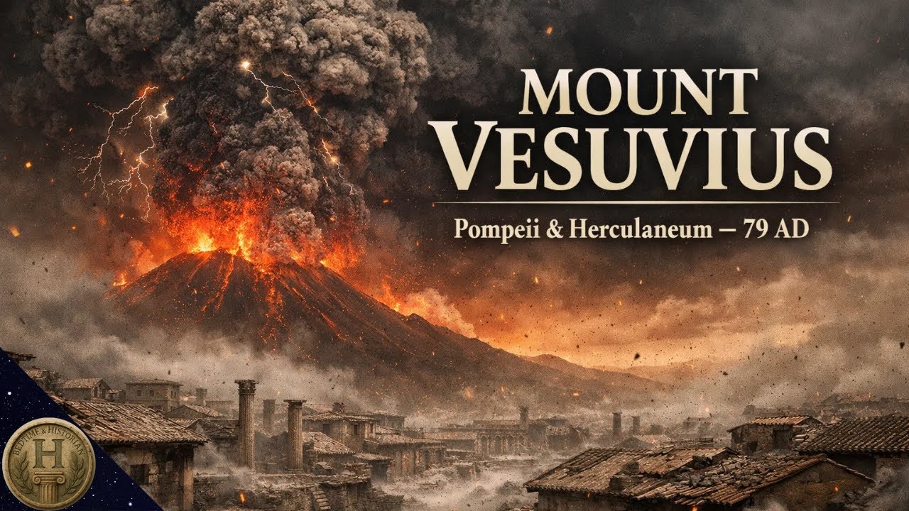 Fall Asleep to the ENTIRE Story of the Mount Vesuvius Eruption — Pompeii & Herculaneum 79 AD