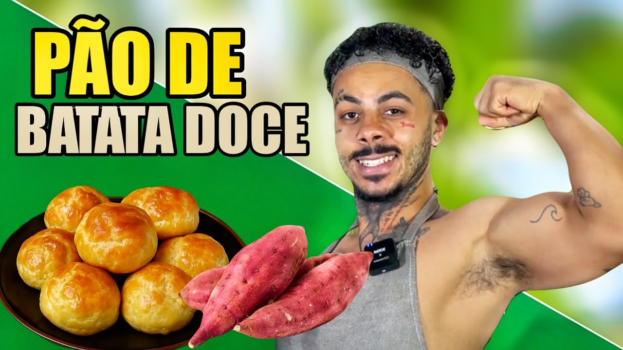 PÃO DE BATATA DOCE Fit - Elay Oliv
