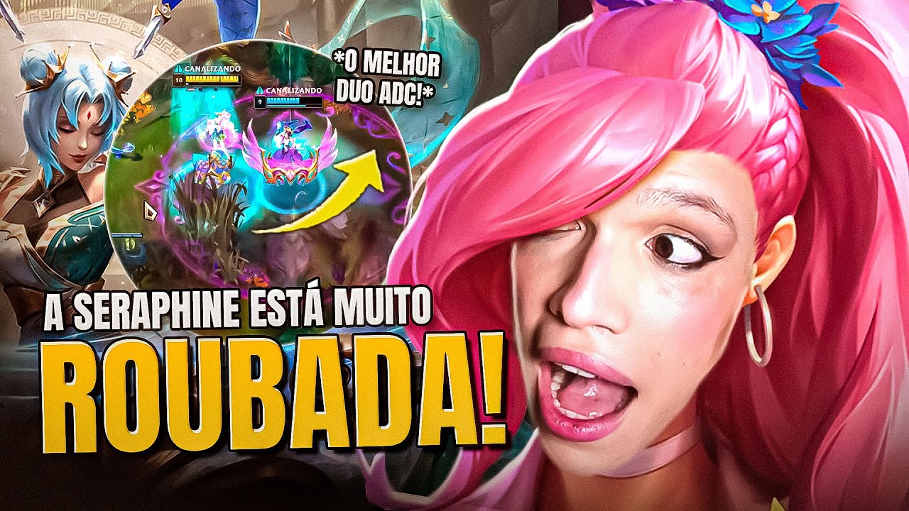 TESTANDO AS MUDANÇAS DA SERAPHINE! | SERAPHINE ADC GAMEPLAY | League Of Legends