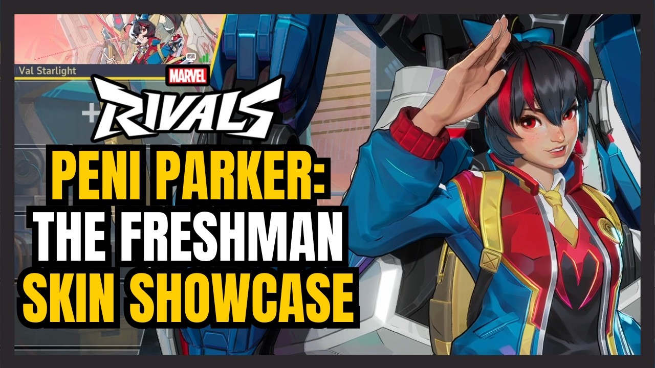 Peni Parker | The Freshman Skin Showcase | Marvel Rivals Gameplay Season 8