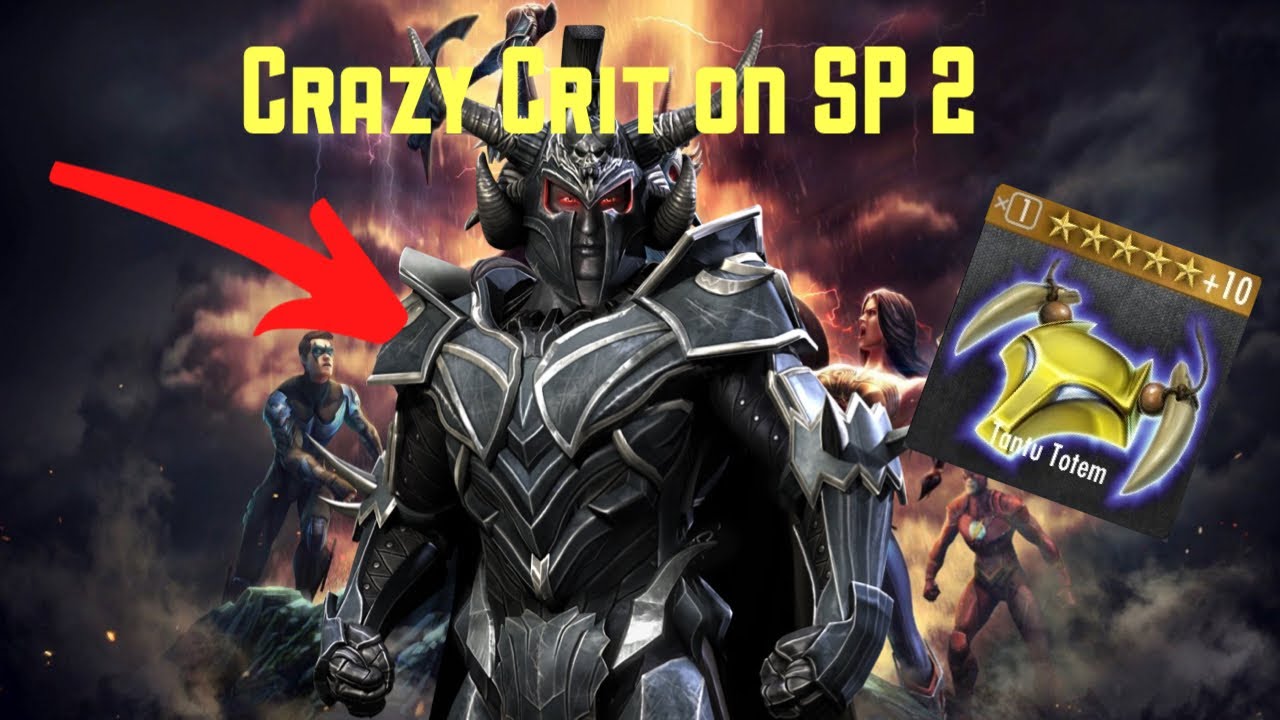 Ares Insane Special 2 Crit Damage! Injustice Gods Among Us IOS/Android [Patch 3.4]