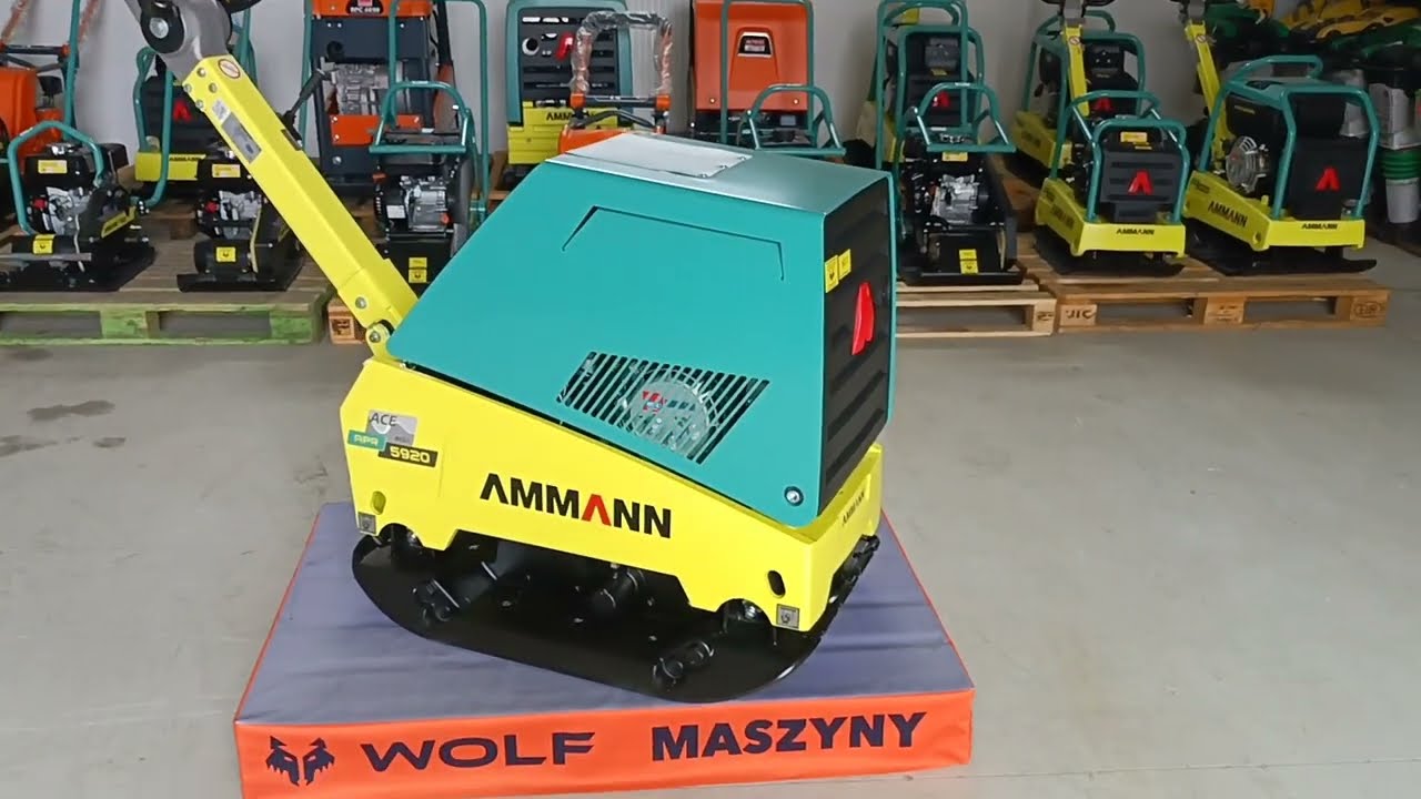 WOLF MASZYNY- Zagęszczarka rewersyjna Ammann APR 5920 DE Ace Econ- Skoroszów 79, 55100 Trzebnica