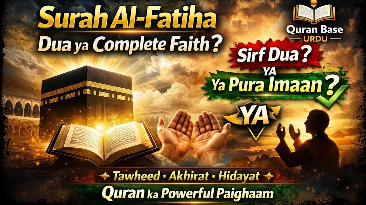 Surah Al-Fatiha: Dua ya Complete Faith? | Quran Insight