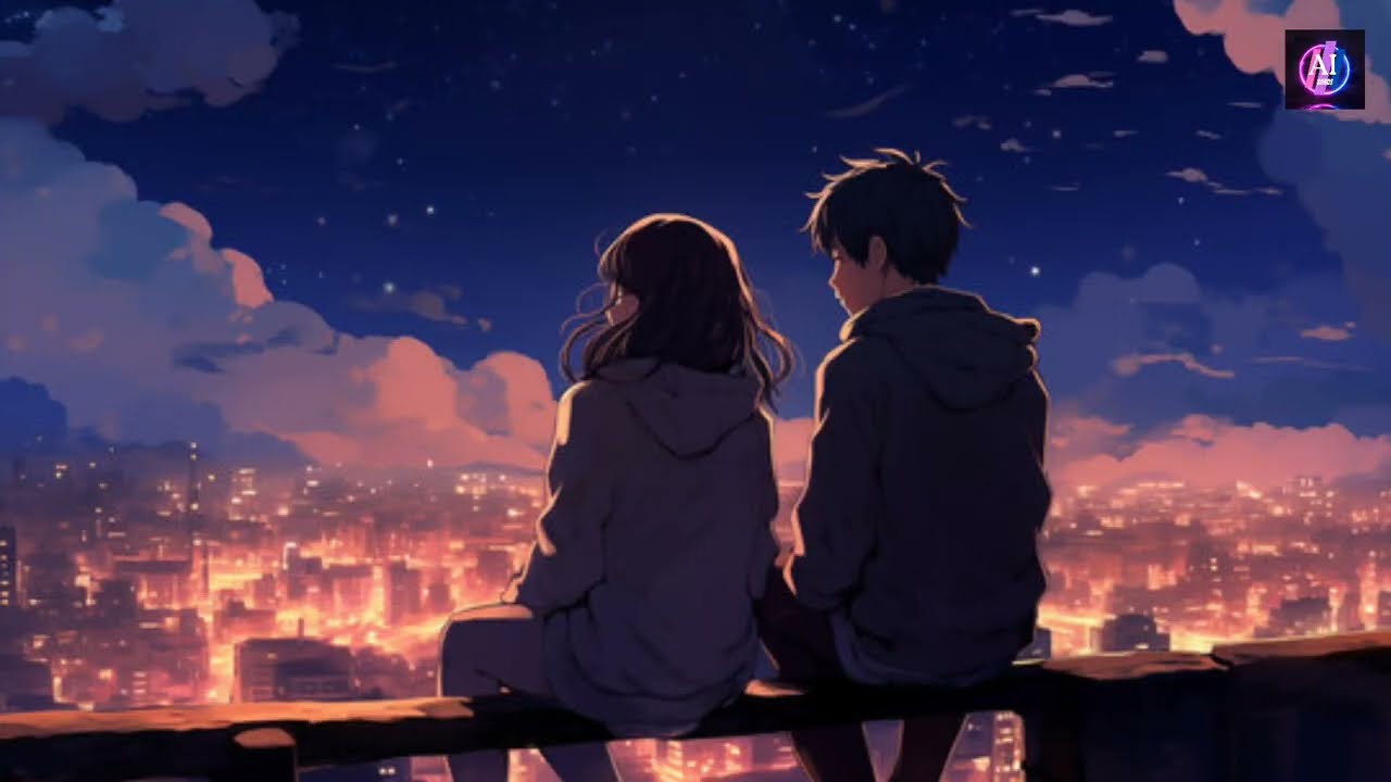 Valentines Day Special - Teri Aankhon Mein | Official Music Video | Anime Love Story