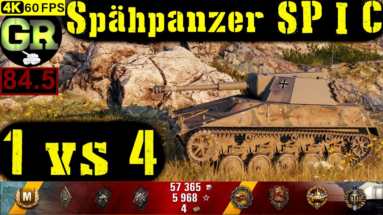85_World of Tanks Spähpanzer SP I C WoT Replay - 7 Kills 3.6K DMG(Patch 1.4.0)