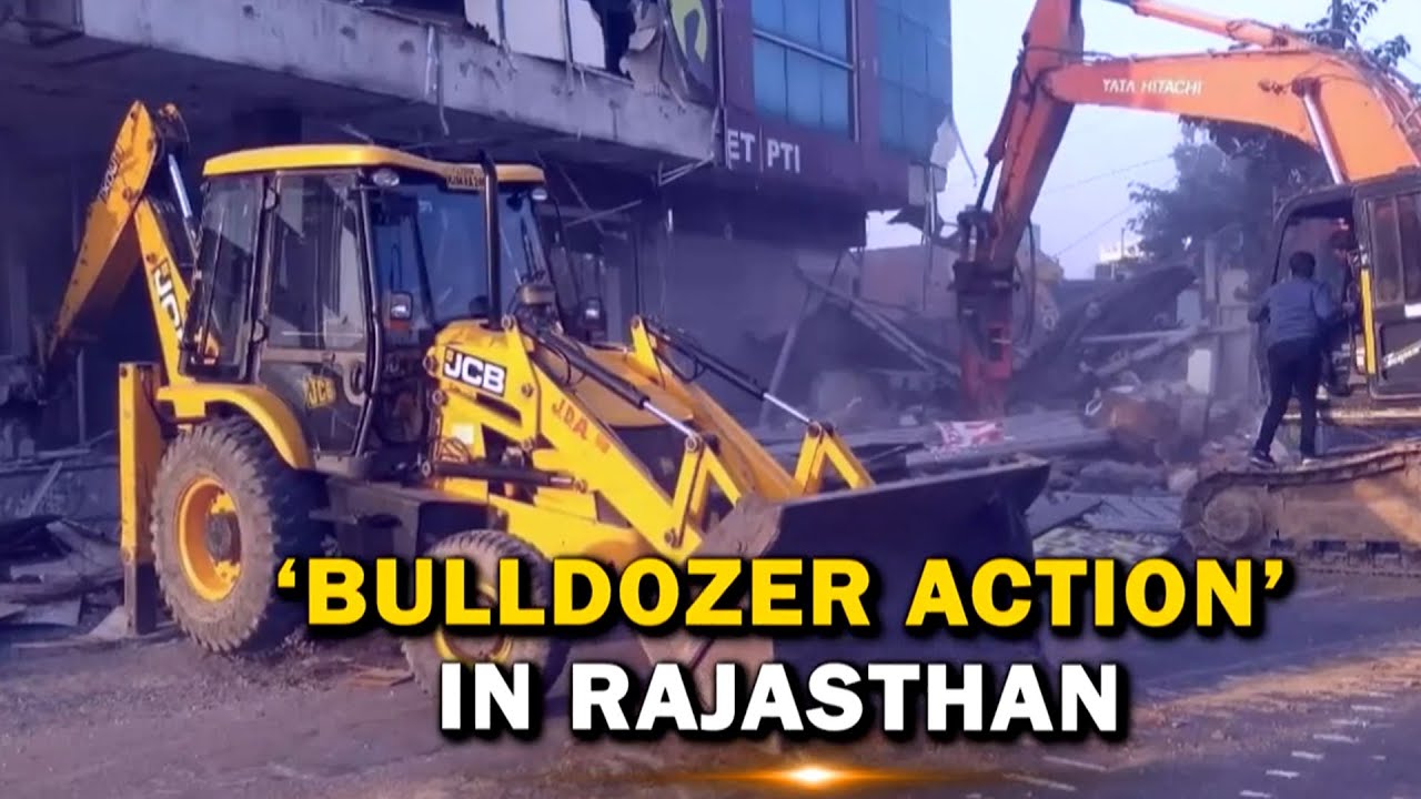 Rajasthan Paper Leak Case: Government Demolishes 'Illegal' House Of Accused
