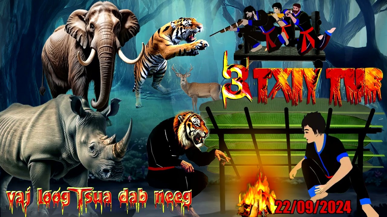 dab neeg 3 txiv tub mus tua ntxhw tua twj kum txaus ntshai