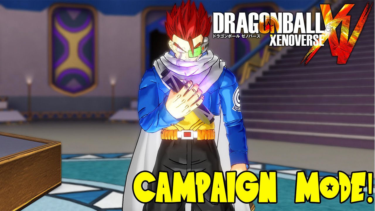 Dragon Ball Xenoverse: Time Patrol Trunks, Great Ape Vegeta Boss Battle, Campaign Mode Stuff