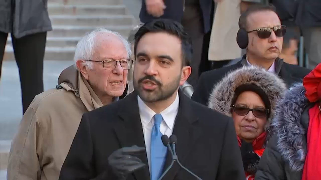 Mayor Zohran Mamdani, Sen. Bernie Sanders join picketing nurses on ninth day of strike