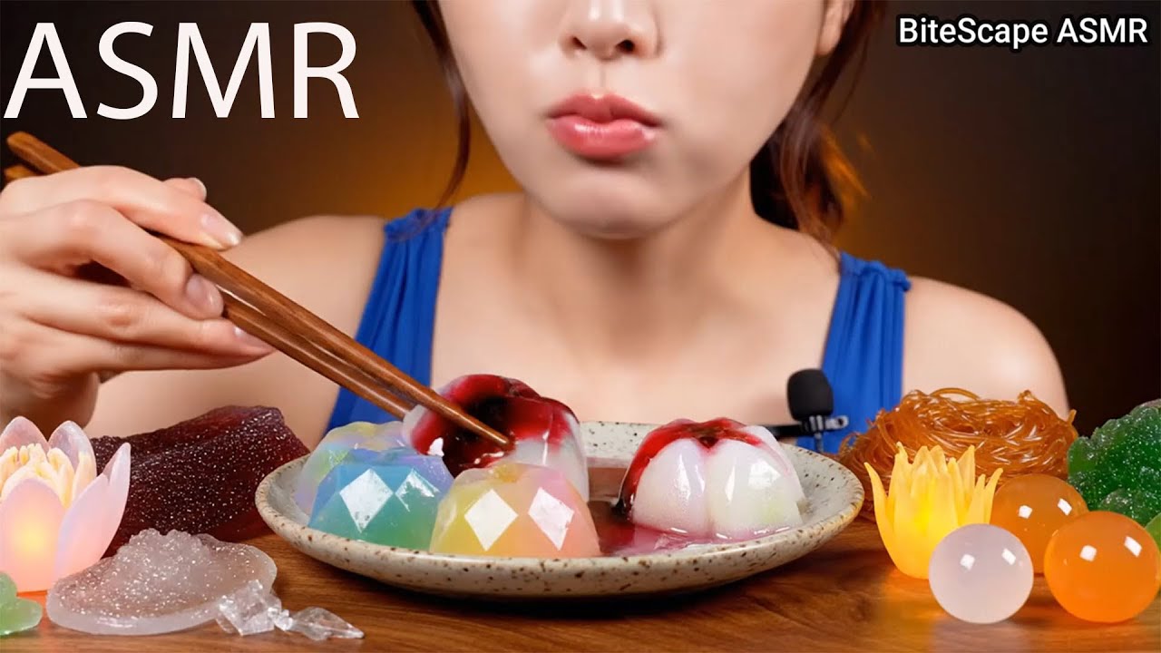 Rainbow Gel Fruit | Colorful Calm ASMR
