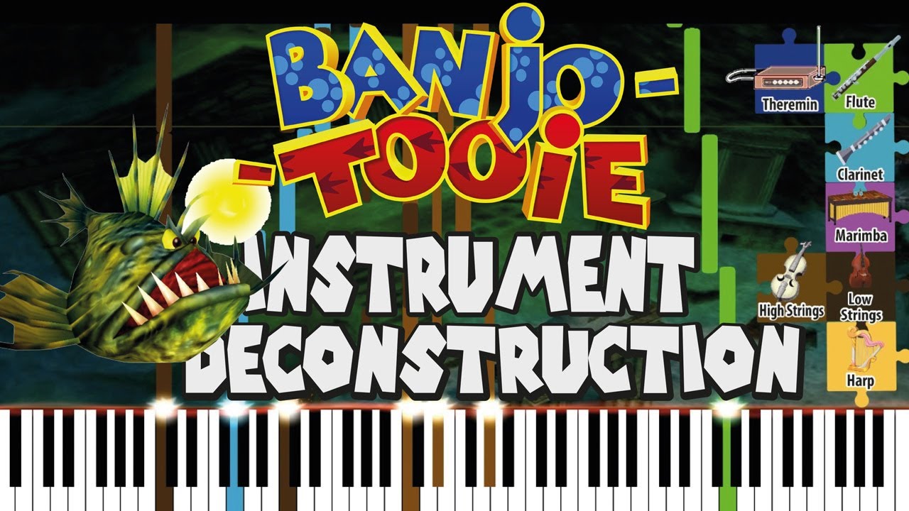 Atlantis - Banjo-Tooie With Original Instruments [Deconstruction and Music Theory]